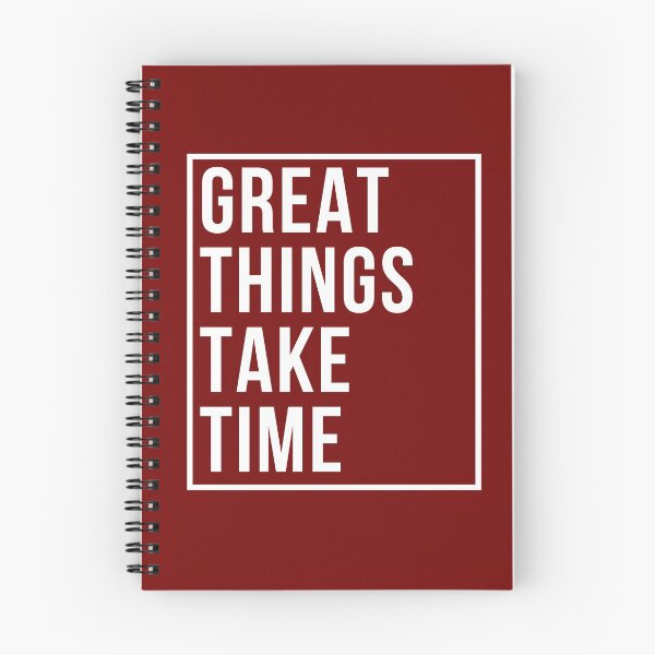 Item preview, Great Things take time designed and sold by Kennya Karoline Fonseca.