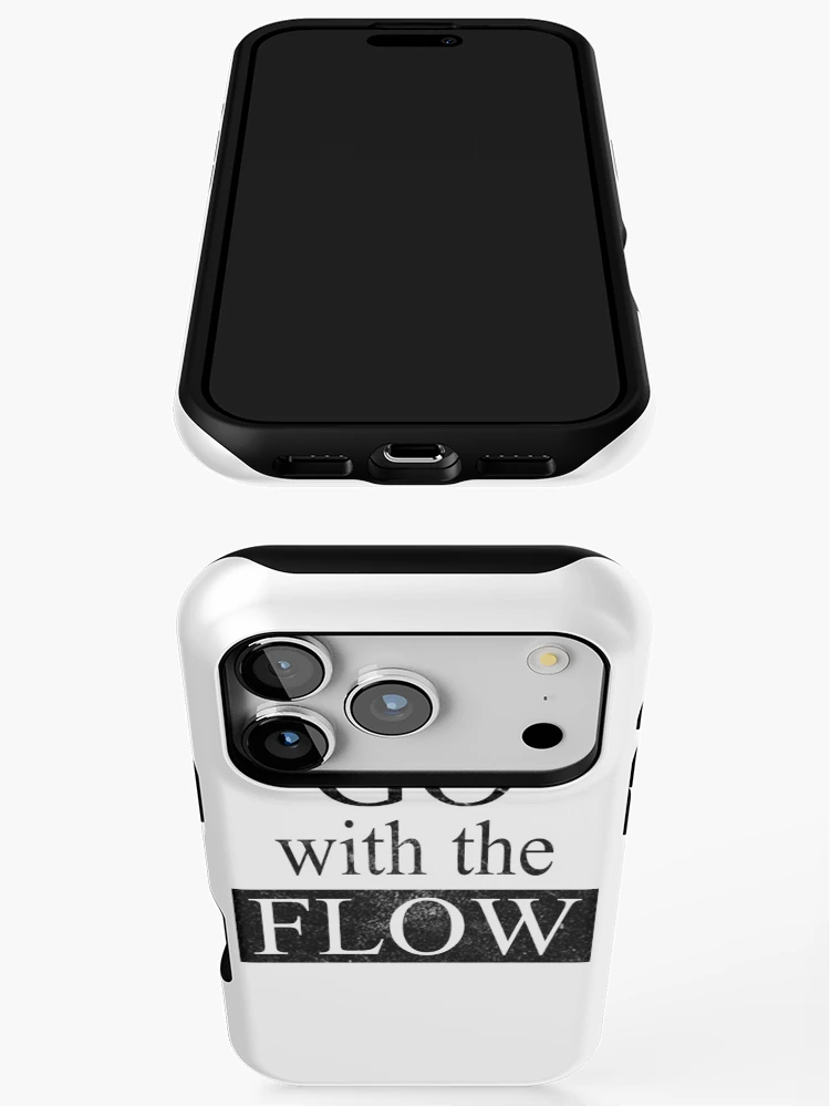 Thumbnail 3 of 4, iPhone Case, Go with the flow designed and sold by Raeolus.