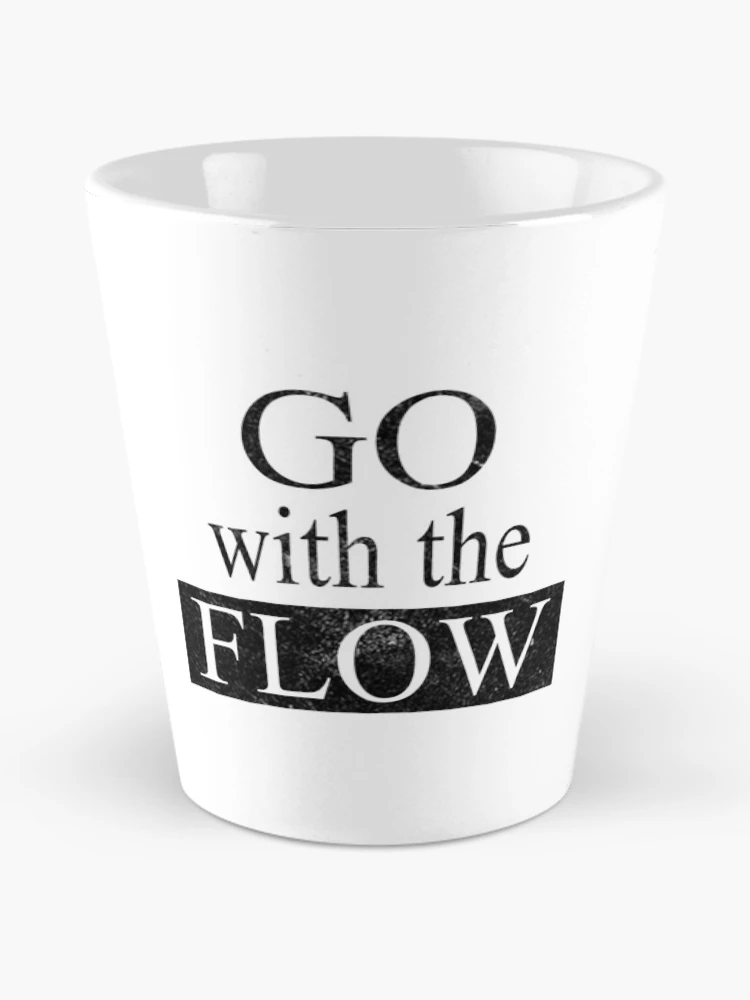 Thumbnail 2 of 4, Coffee Mug, Go with the flow designed and sold by Raeolus.