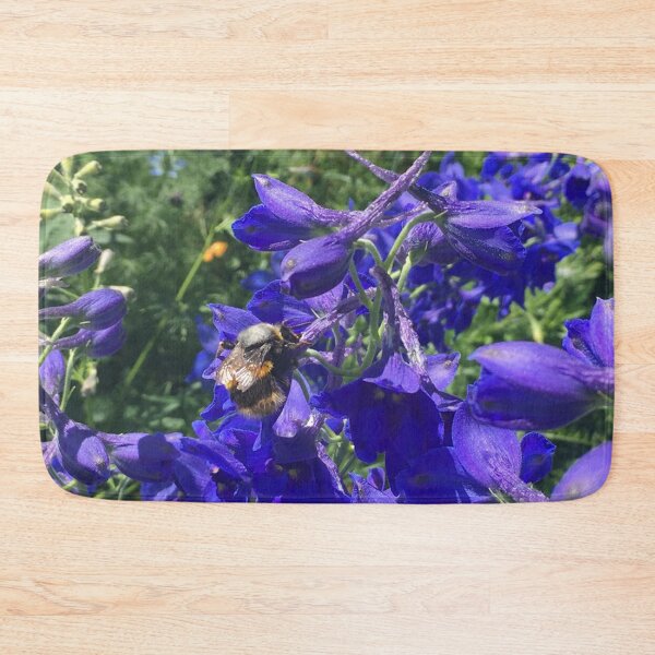 Item preview, Bee Bumbling Blue, Summertime II designed and sold by RoseAromas.
