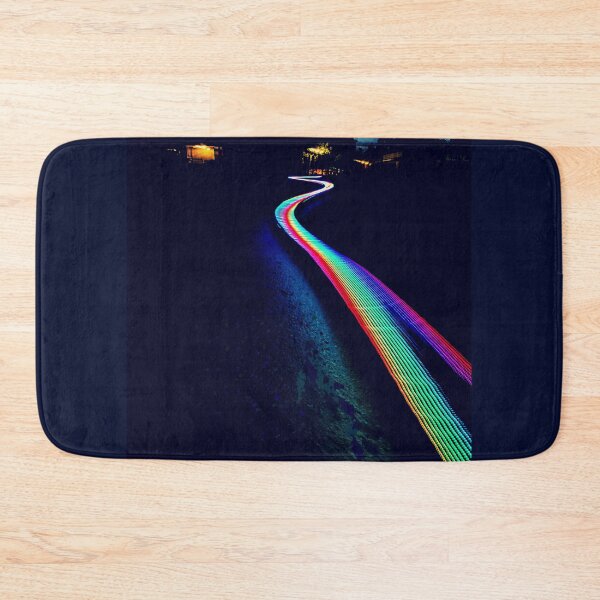 Item preview, Streak of Rainbow Lights Poster designed and sold by Swooncake Press.