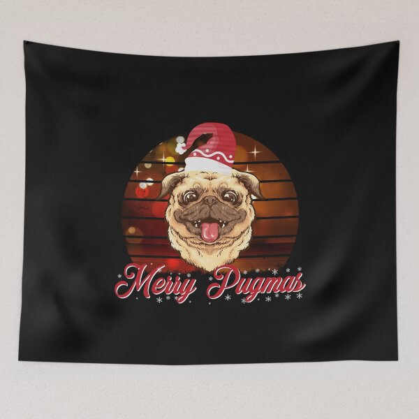 Item preview, merry pugmas smile designed and sold by Gloria312.