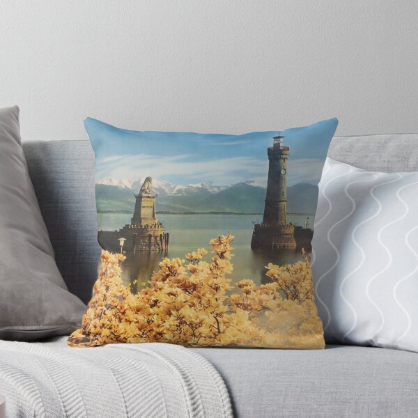 Item preview, retro classic Lindau im Bodensee poster designed and sold by CorasPosters.