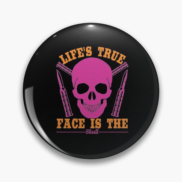 Item preview, Life's True Face Is The Skull designed and sold by teamph.