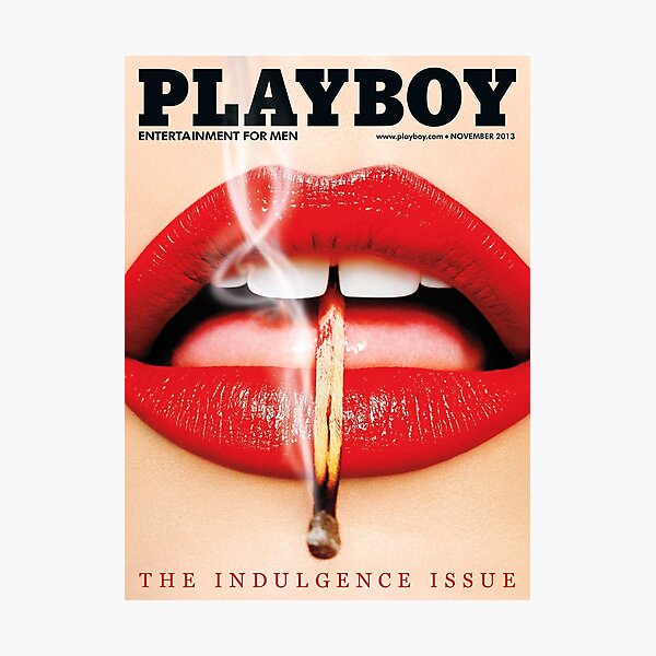 Mouth That Speaks, Playboy Photographic Print