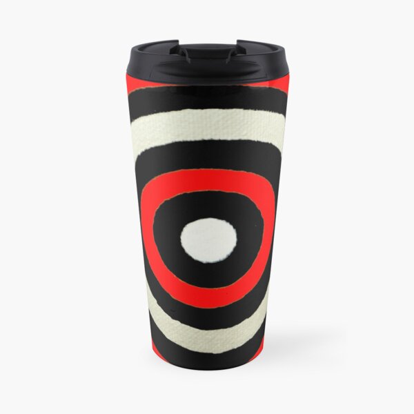 Boom! - Mixed Media Painting Travel Mug