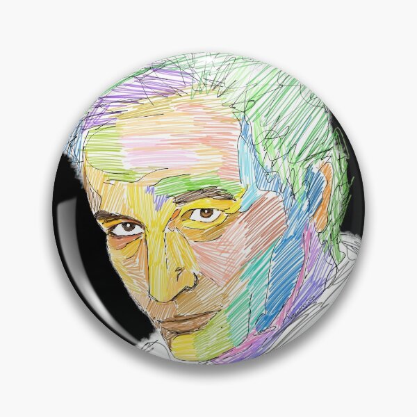Item preview, Jacques Derrida pencil drawing designed and sold by KennyLucky.