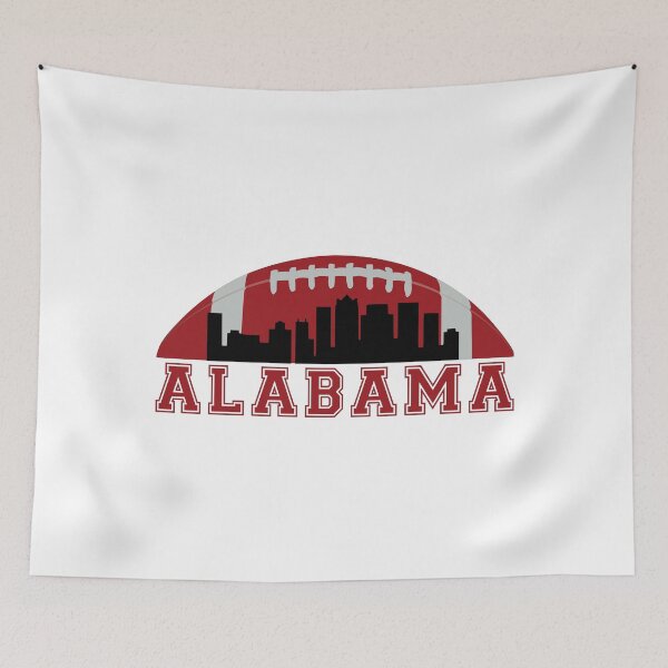Item preview, Vintage Retro Alabama Football Skyline designed and sold by ArtistThara.