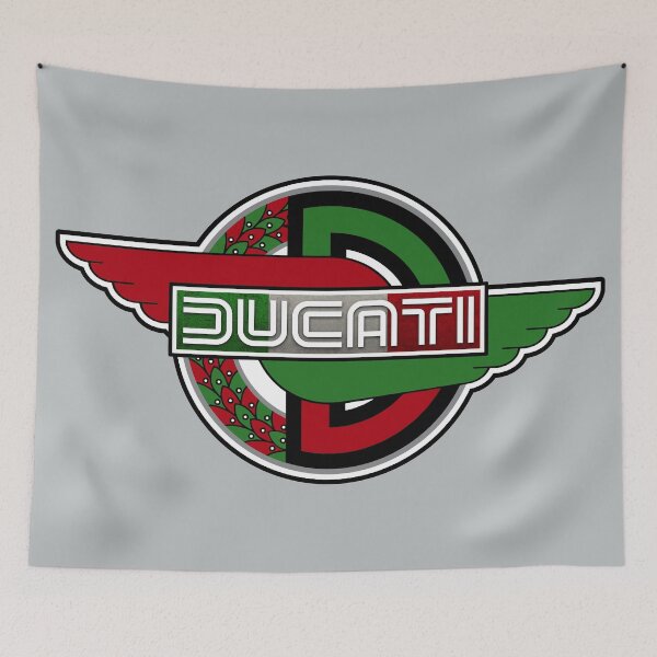 Item preview, Ducati Moderno Motorcycle Emblem designed and sold by EvTheOne.