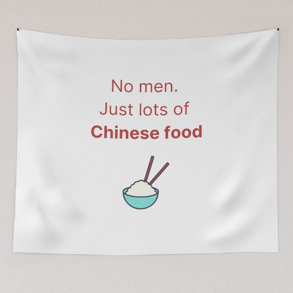 Item preview, No men, just lots of chinese food designed and sold by daguilon.