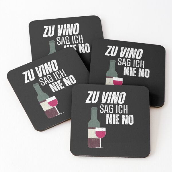 Item preview, Zu vino sag ich nie no designed and sold by ToySenTrends.