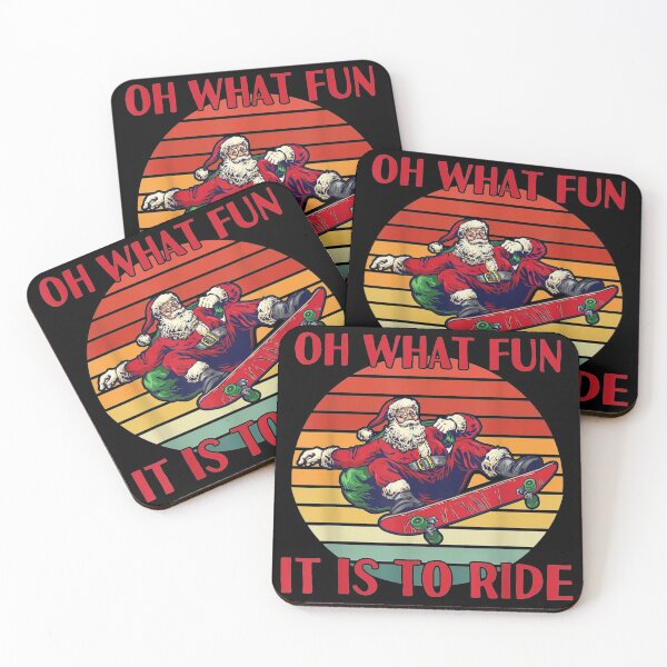 Item preview, Funny Santa Claus Skateboarding Christmas Gift designed and sold by Dinaleroy.