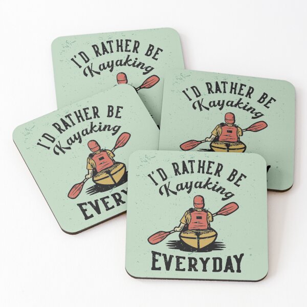 Item preview, I'D RATHER BE KAYAKING designed and sold by della95.