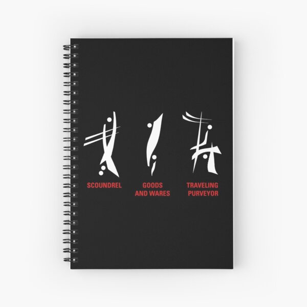 BASIC OMYAKON — "RENEGADE MERCHANT" Spiral Notebook