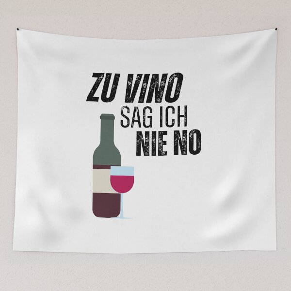 Item preview, Zu vino sag ich nie no designed and sold by ToySenTrends.