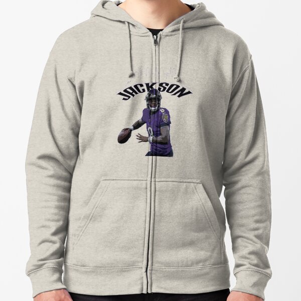 lamar jackson jersey hoodie