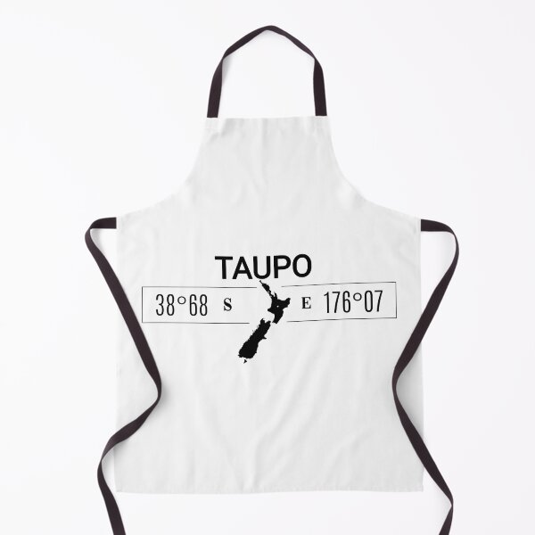 Item preview, TAUPO-New Zealand-Coordinates-Map-Sign designed and sold by LatitudeNZ.