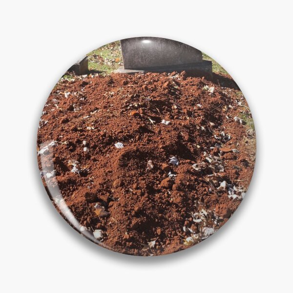 Item preview, Disturbed Ground in front of a Veterans Grave in Huntsville Alabama (Unedited) designed and sold by Silver Sky by Janet.