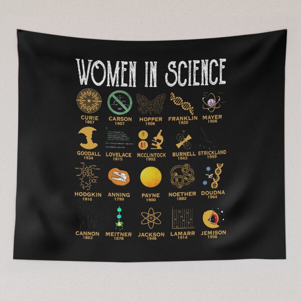 Item preview, Woman in Science Inventory Nobel Curie Carson Prize designed and sold by ThomasTrump.