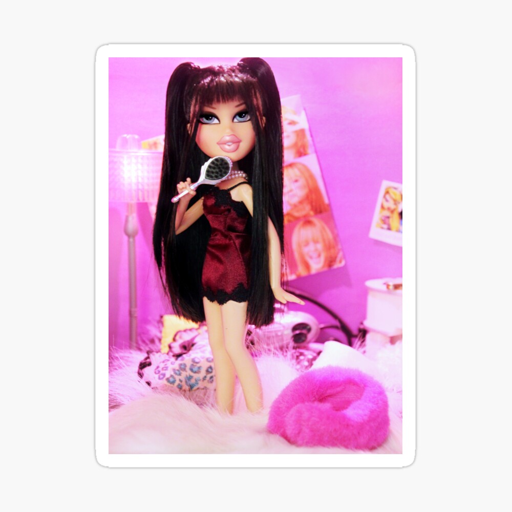 Y2K Bratz Phae Doll Pink Slumber Party Poster for Sale by malinah