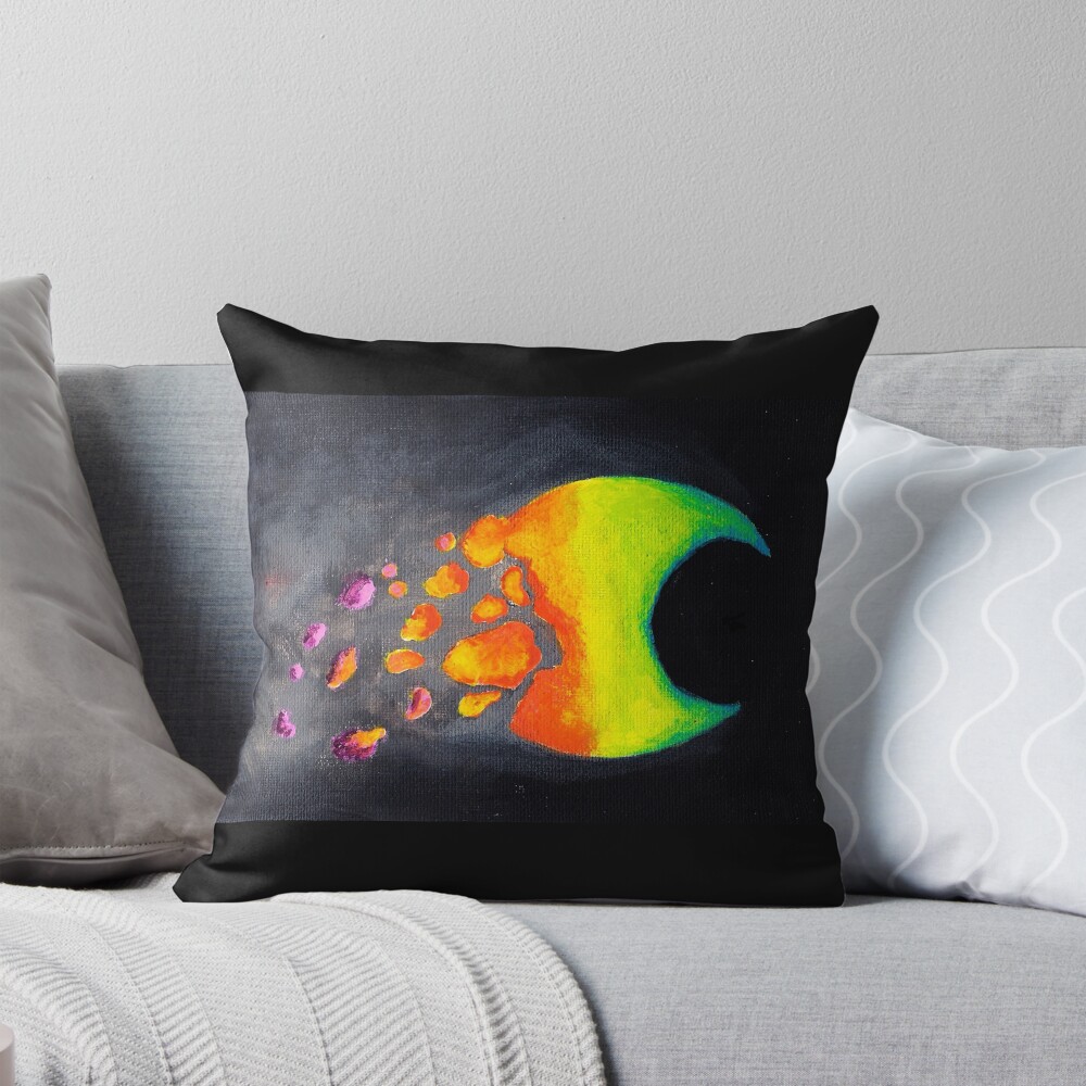 Item preview, Throw Pillow designed and sold by quietmeowdesign.