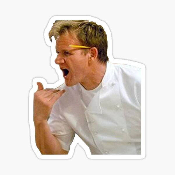 gordon ramsay stickers Sticker