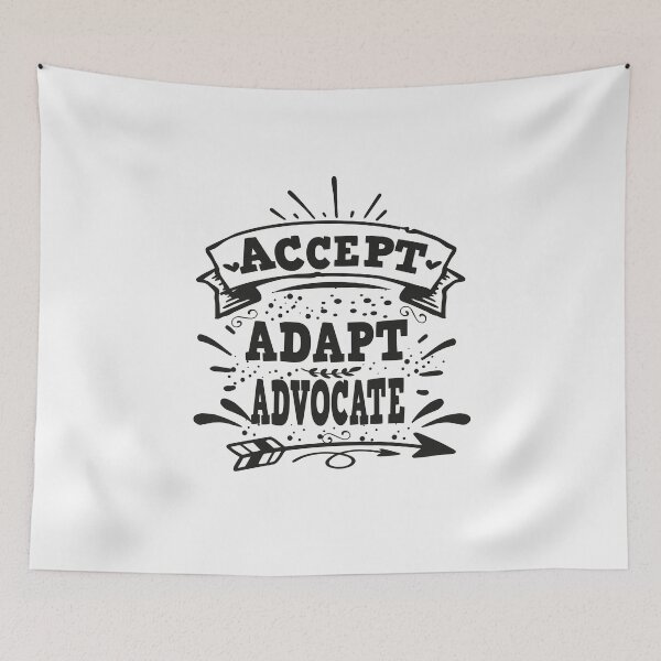 Item preview, Accept Adapt Advocate      designed and sold by buzz1days.