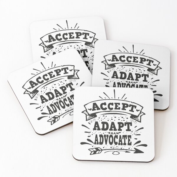 Item preview, Accept Adapt Advocate      designed and sold by buzz1days.