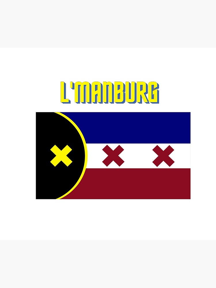 " lmanberg flag" Poster by Thegames | Redbubble