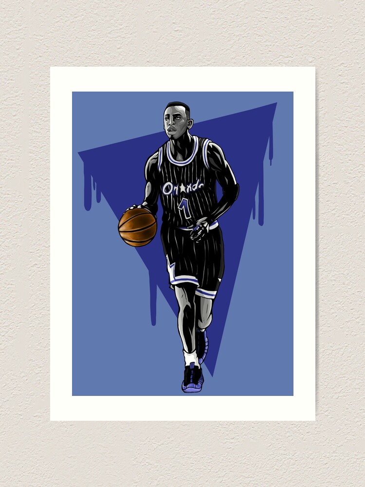 Penny Hardaway Retro Art Print