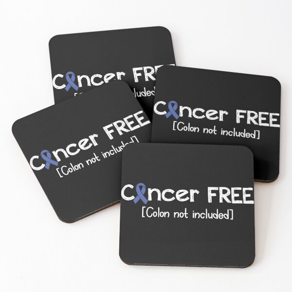 Item preview, Cancer Free- Colon Cancer Awareness Gifts for Women Colon Cancer Support Ribbon designed and sold by Awarenessshop.