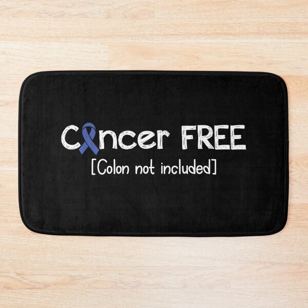 Item preview, Cancer Free- Colon Cancer Awareness Gifts for Women Colon Cancer Support Ribbon designed and sold by Awarenessshop.