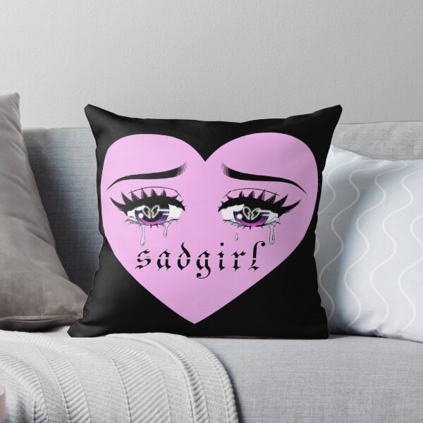 Goth Throw Pillow - Halloween Cushion - Thick Thighs Spooky Vibes