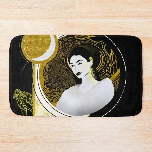 Item preview, Gold Foiled Woman (Black BG) designed and sold by faztheartnoob.