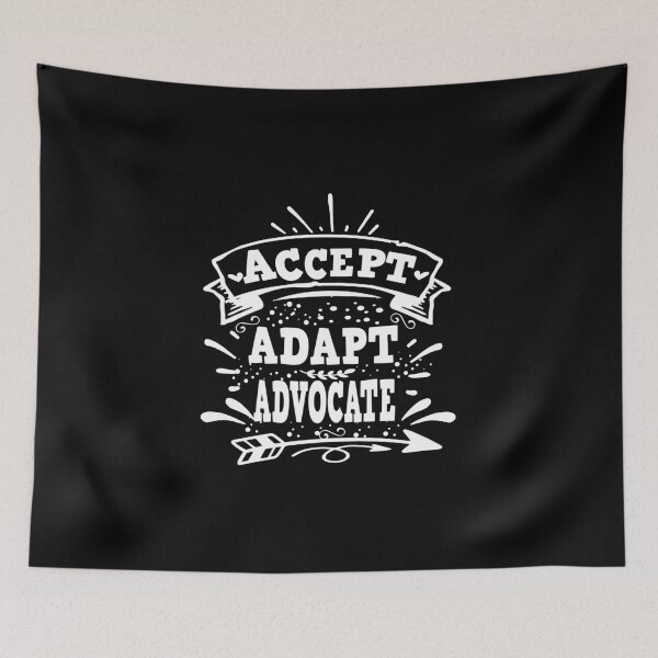 Item preview, Accept Adapt Advocate,funny gift designed and sold by buzz1days.
