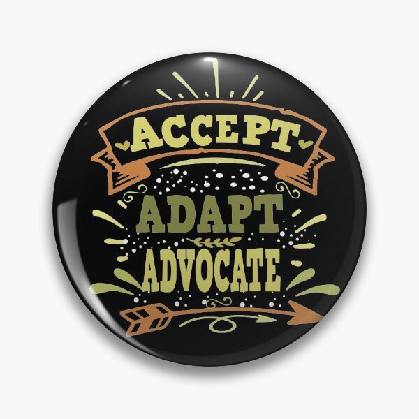 Item preview, Accept Adapt Advocate,funny gift designed and sold by buzz1days.