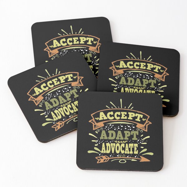 Item preview, Accept Adapt Advocate,funny gift designed and sold by buzz1days.