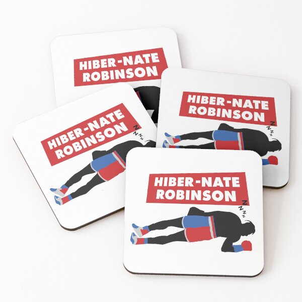 Item preview, Hiber - Nate Robinson / jake paul - after fight ko meme Sticker designed and sold by MK3DESIGN.
