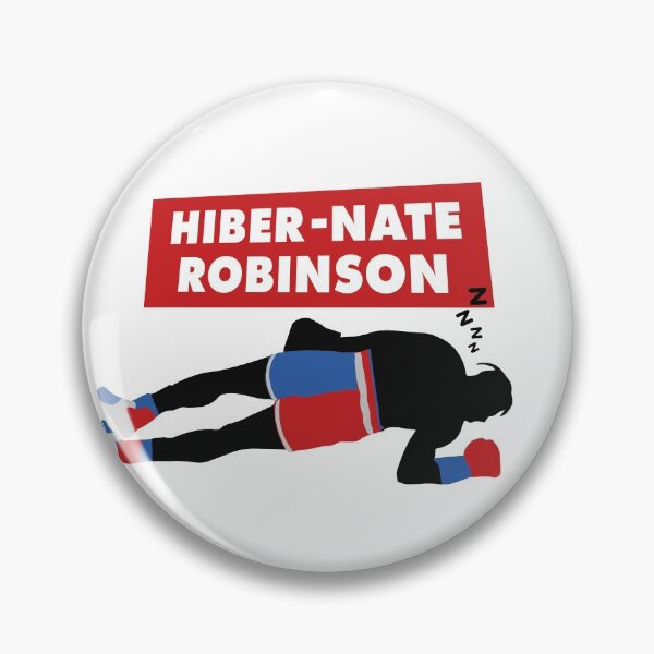 Item preview, Hiber - Nate Robinson / jake paul - after fight ko meme Sticker designed and sold by MK3DESIGN.
