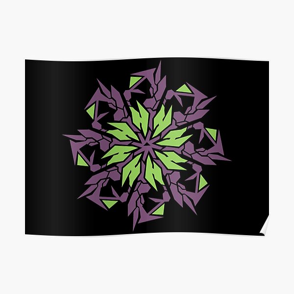 "Bladewheel Twirl" Poster for Sale by drakenwrath | Redbubble