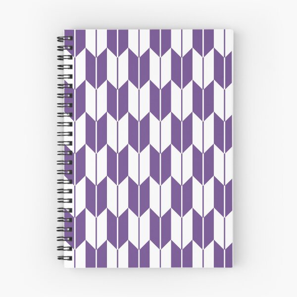 Item preview, Purple and White Yagasuri Traditional Japanese Pattern #1 designed and sold by Heedee Design.