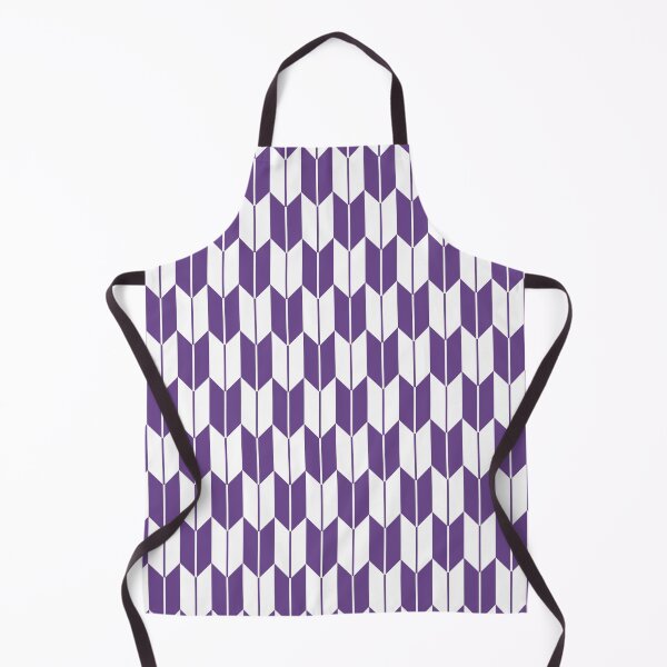 Item preview, Purple and White Yagasuri Traditional Japanese Pattern #1 designed and sold by Heedee Design.