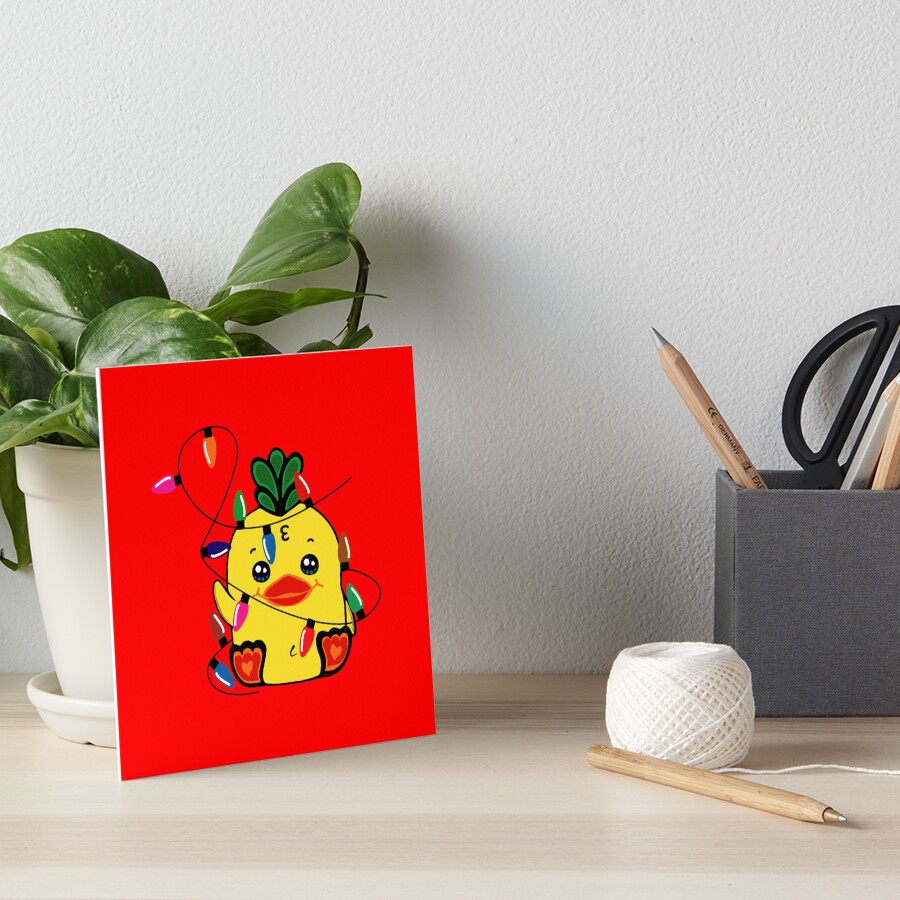 georgie plush pineapple duck