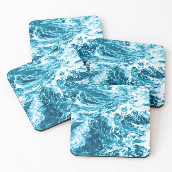Item preview, Blue Ocean Waves designed and sold by HEERYAK.