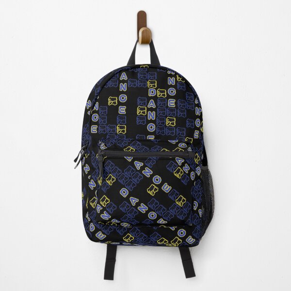 Item preview, Dance Chinese calligraphy 舞 blue yellow slant slimming pattern designed and sold by Kudos5678.