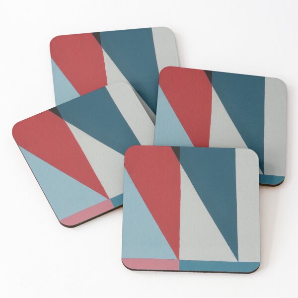 Item preview, Geometric Letter series - Berry Mint 'M' designed and sold by letterallsorts.