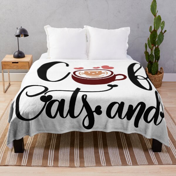 Item preview, Coffee Cats And Chill funny Coffee And cat saying designed and sold by shivani21061993.