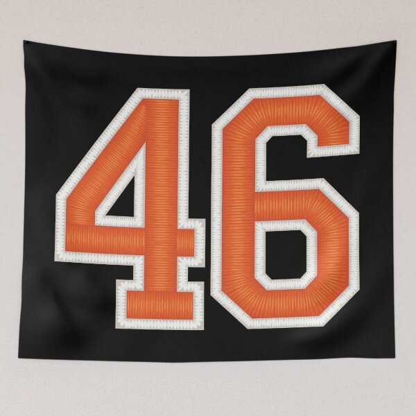 Item preview, Sports Number 46 Jersey forty-six Orange designed and sold by elhefe.