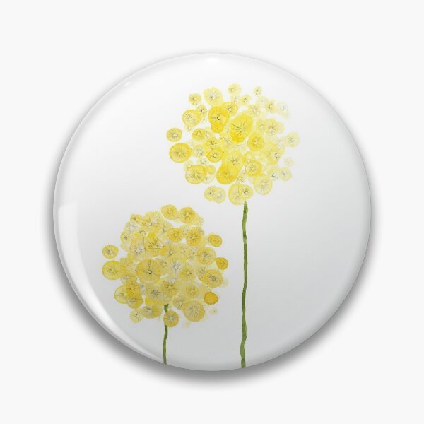 Item preview, hand painted two abstract dandelions watercolor  designed and sold by ColorandColor.