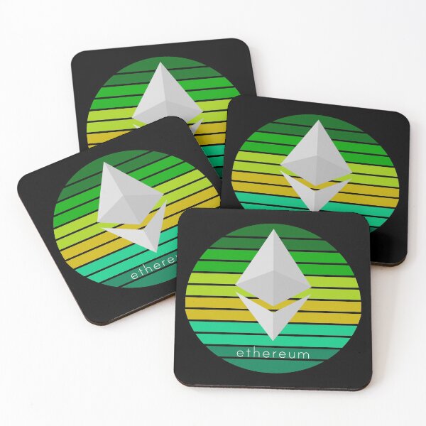 Item preview, Ethereum Green Sunset Design designed and sold by Bitcoin-Fashion.
